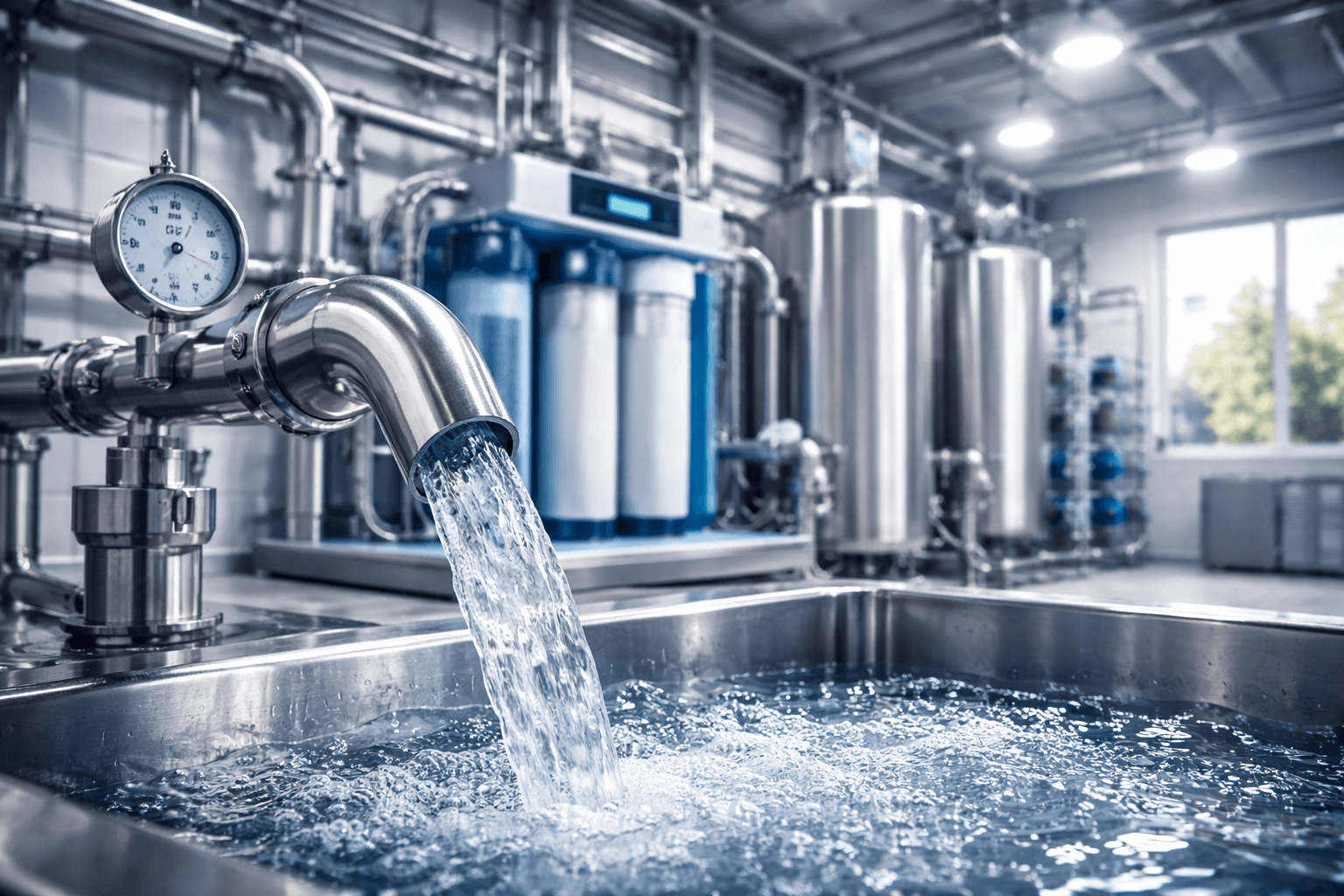 customized commercial water treatment system with maintenance running efficiently with sparkling water supply