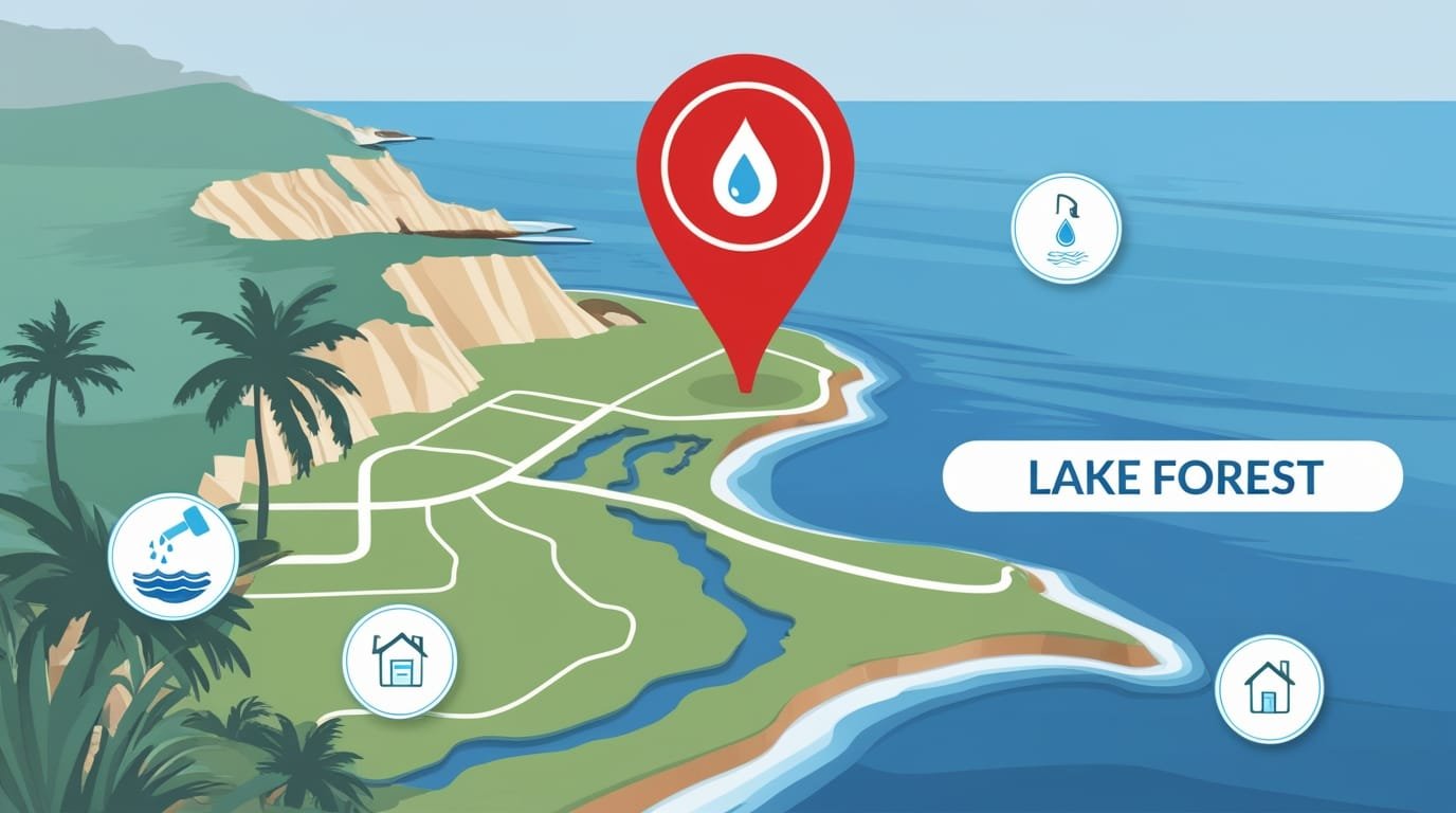 Free In-Home Water Test in Lake Forest, CA