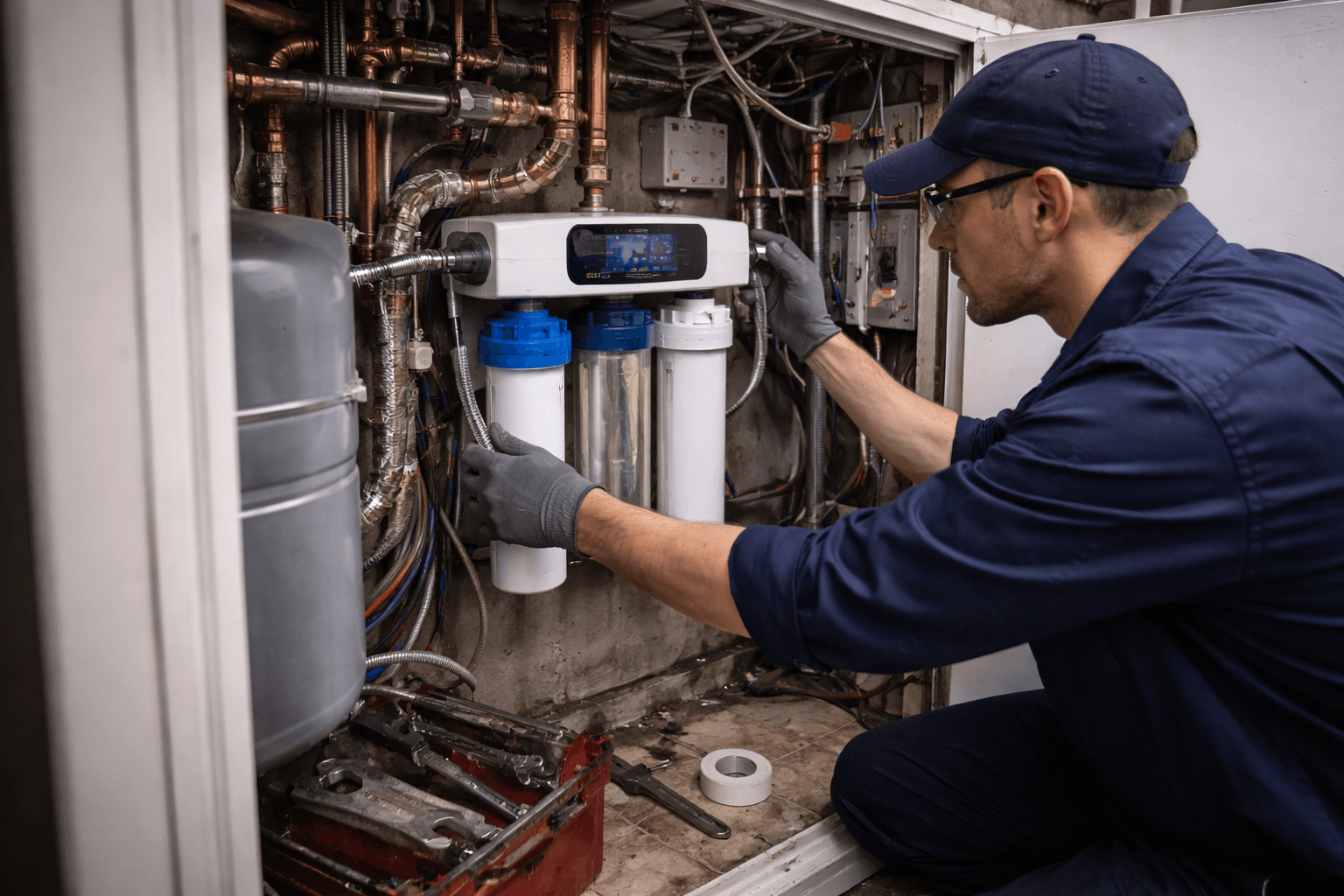 Retrofit in Tight Space