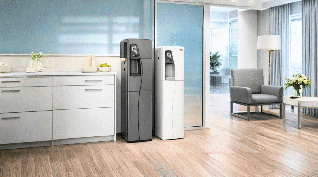 Sleek bottle-less water cooler