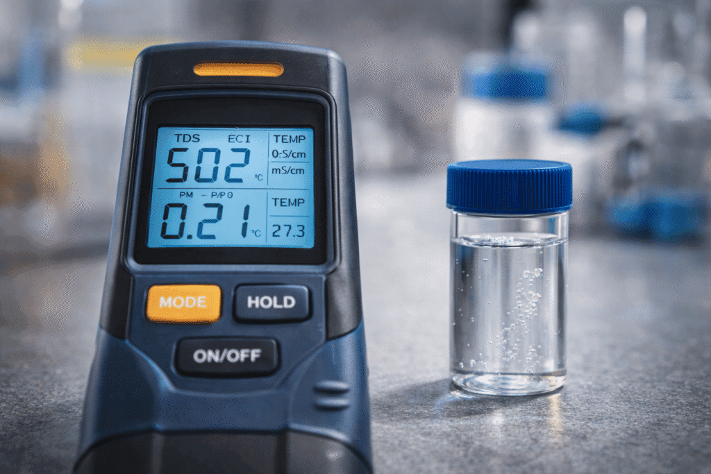 residential water quality maintenance plan test results