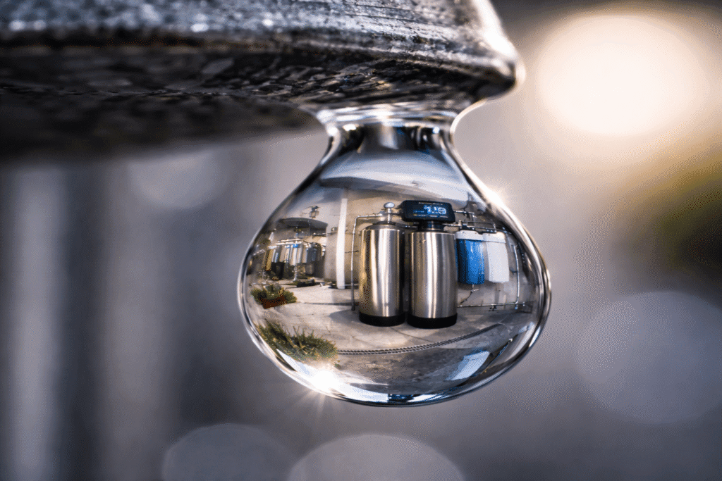 droplet reflecting Retrofit vs New Installation