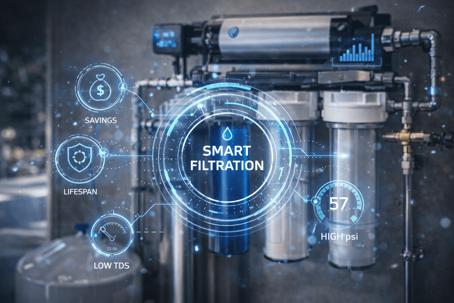 filtration system with overlay style for Diagnostic First Maintenance Plan vs Standard Service for Irvine Home Filtration