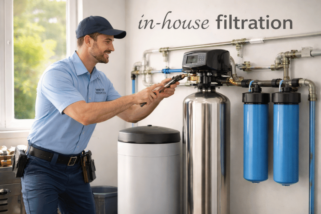 does McCowin Water have in-house filtration in 2026