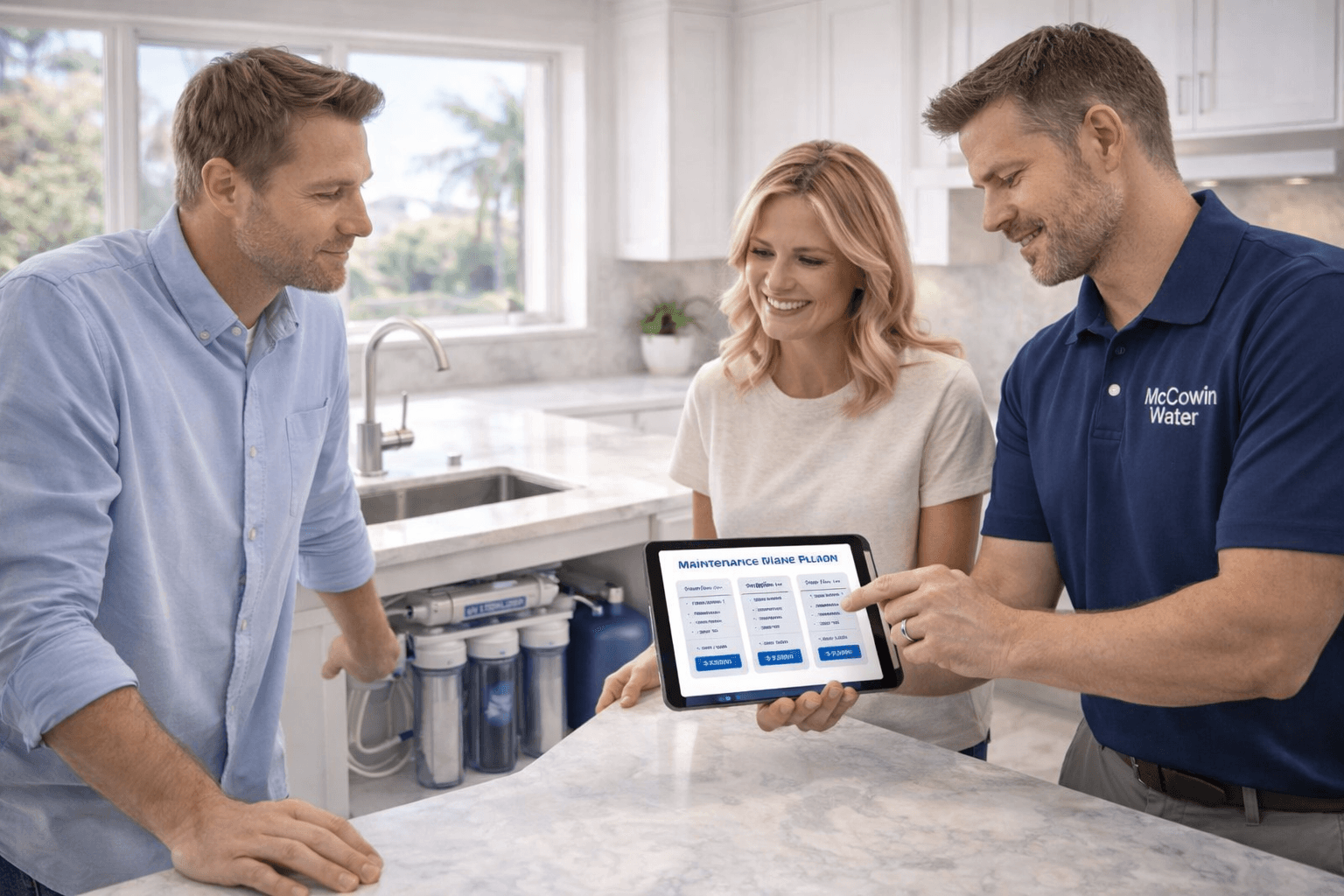 McCowin Water maintenance plans pricing