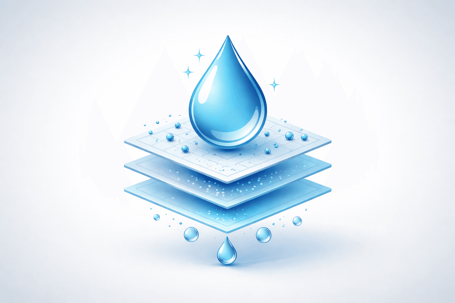 minimalist water droplet, evaluating Irvine commercial water treatment providers offering customized RO and filtration