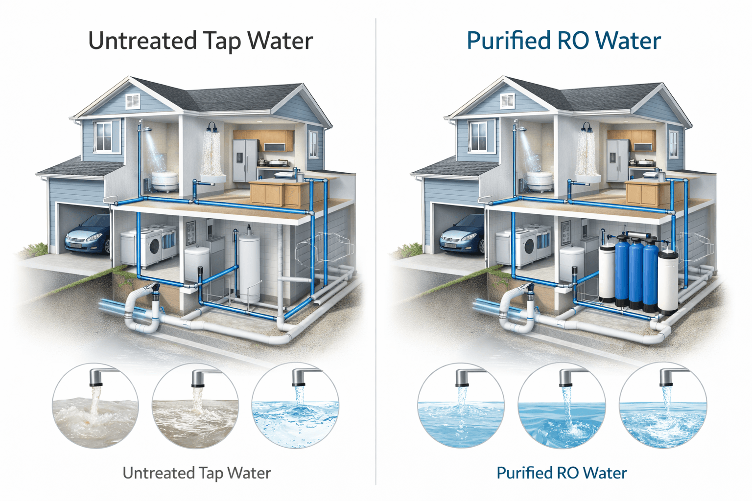 whole-home RO filtration