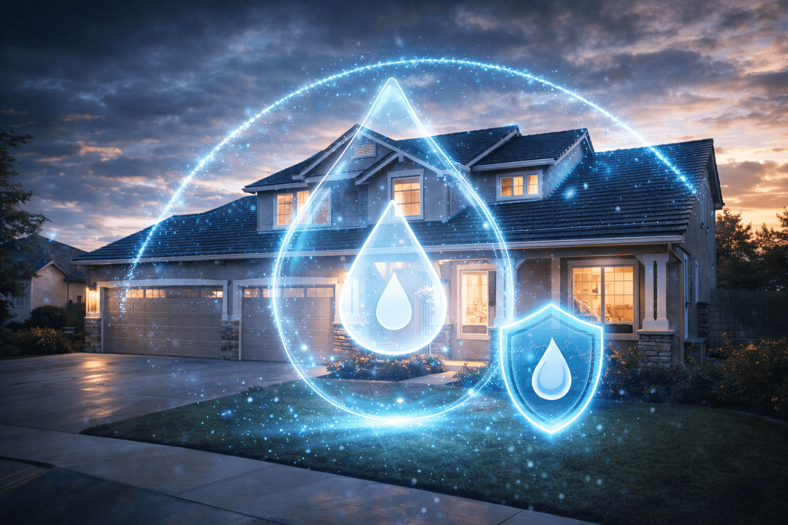 water protection concept for lifetime support maintenance plan for a customized home filtration system in Orange County