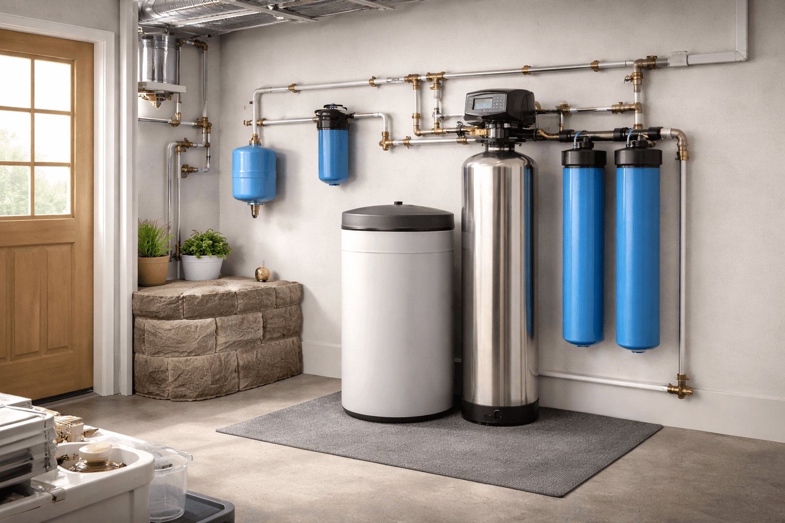 whole house water filtration system by McCowin Water alternatives for in-house filtration