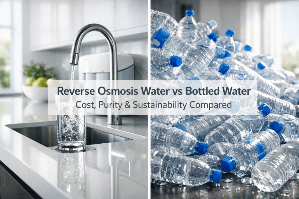 Reverse Osmosis Water vs Bottled Water: Cost, Purity & Sustainability Compared