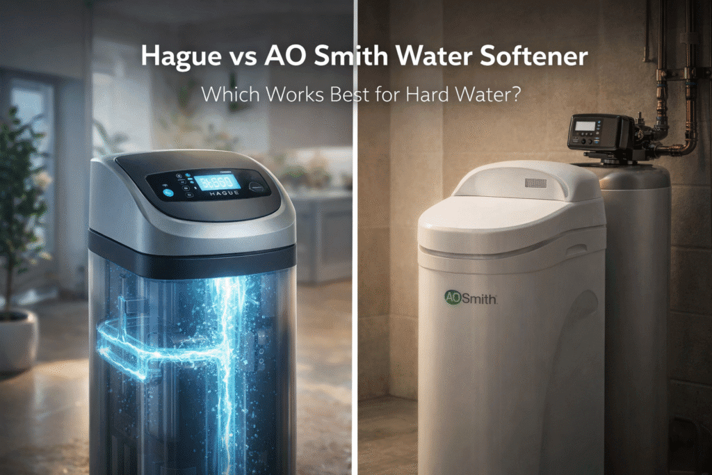 Hague vs AO Smith Water Softener: Best for Hard Water