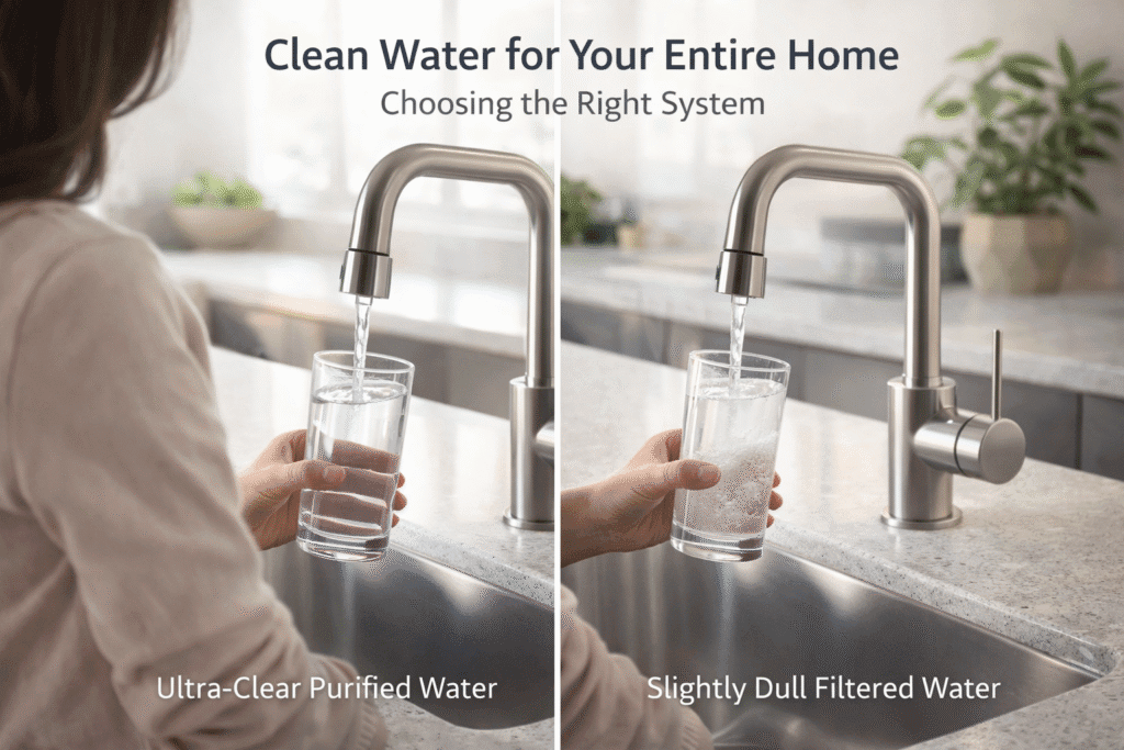 Whole House RO vs Standard Filtration