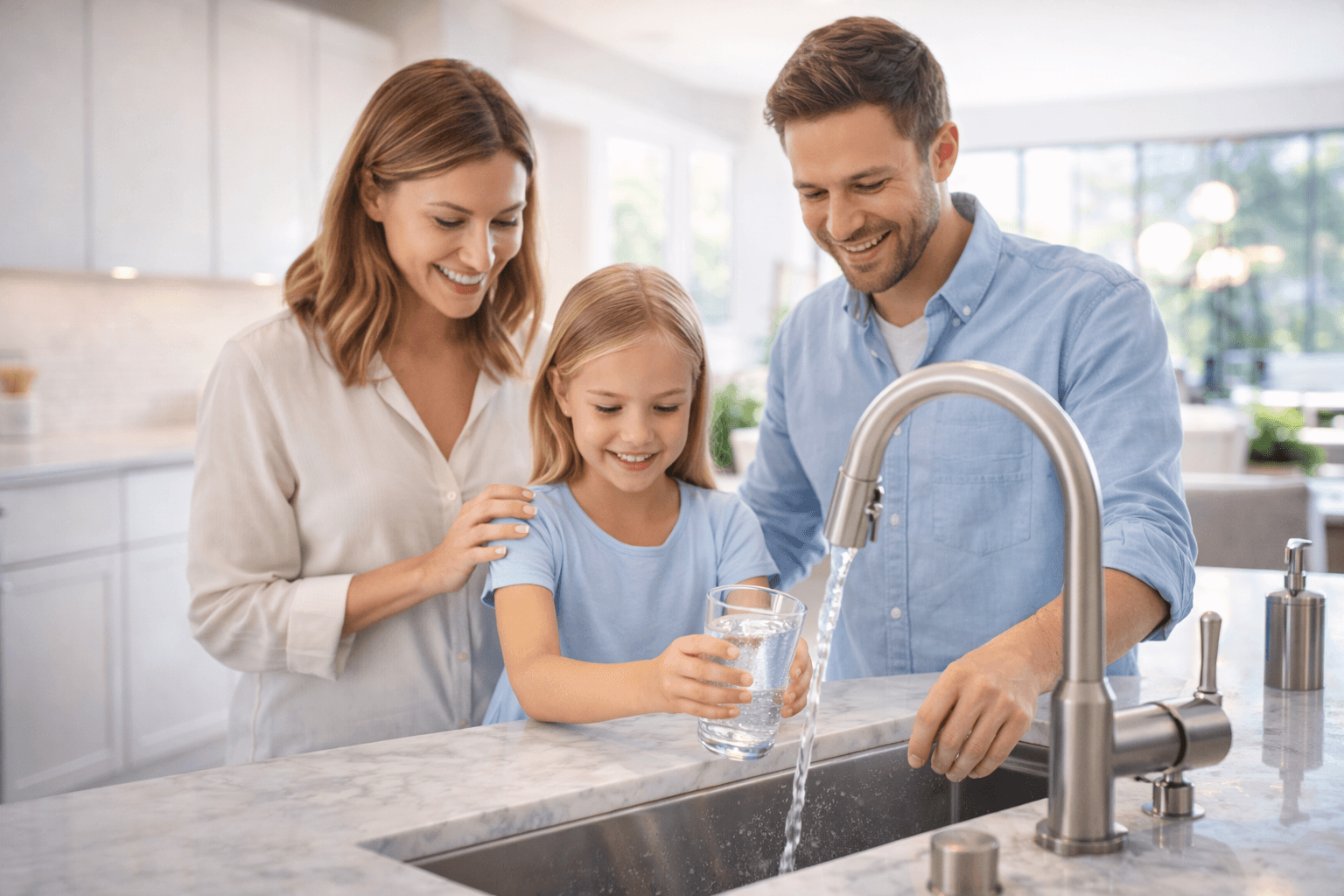 Clean Water for Every Moment at Home with whole-home filtration