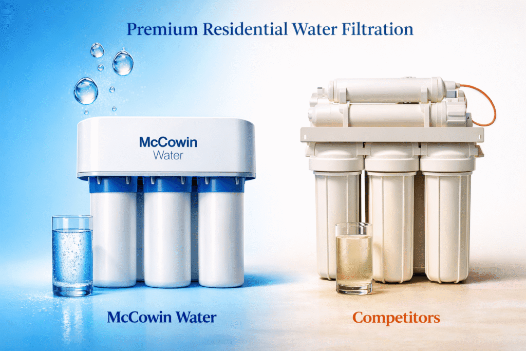McCowin Water vs competitors