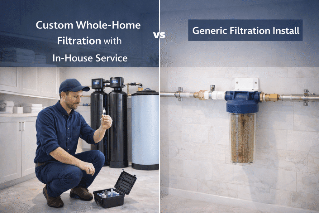 Customized Whole-Home Filtration vs Generic Systems: Residential Filtration in Orange County