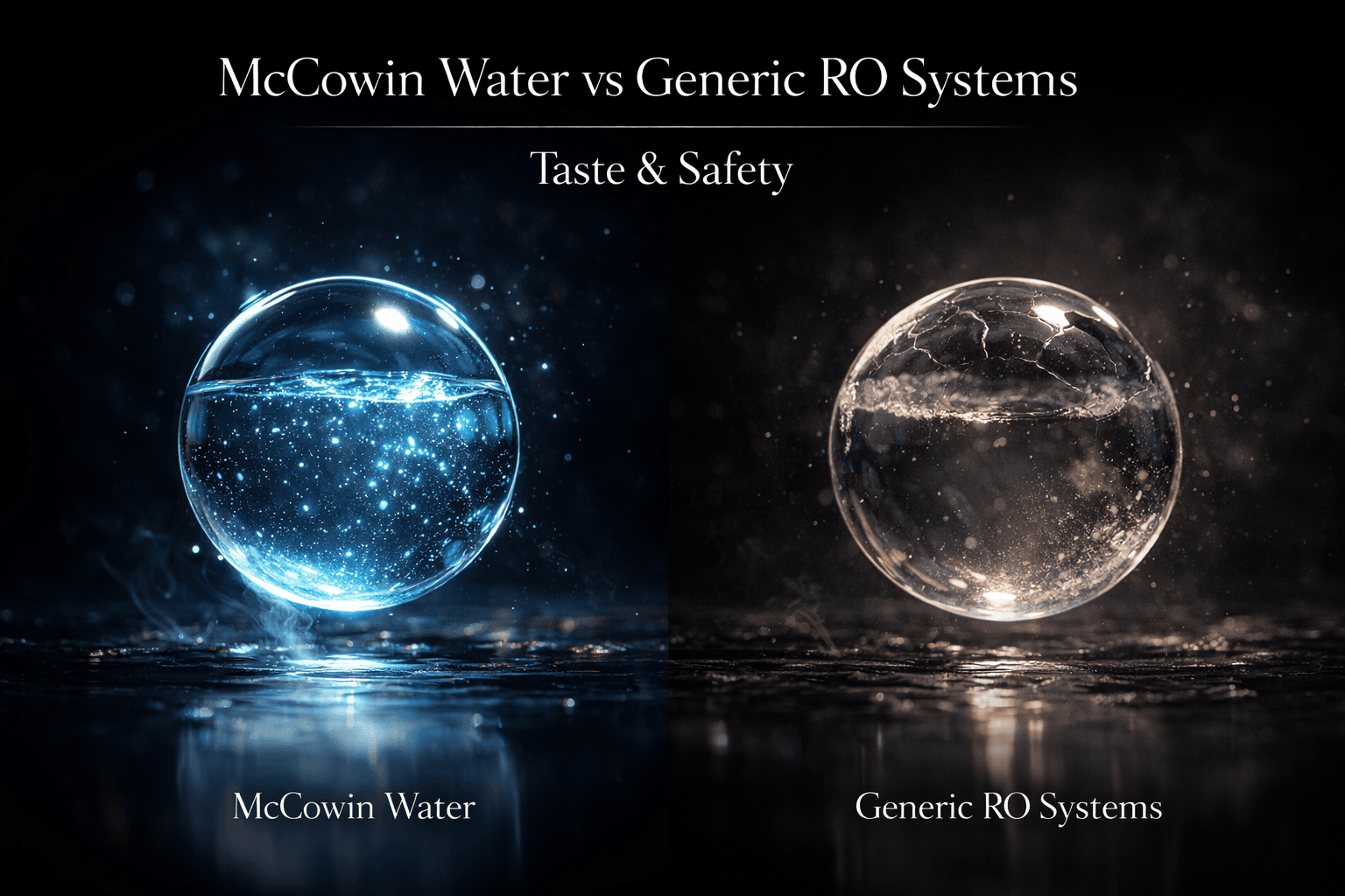 McCowin Water vs Generic RO Systems