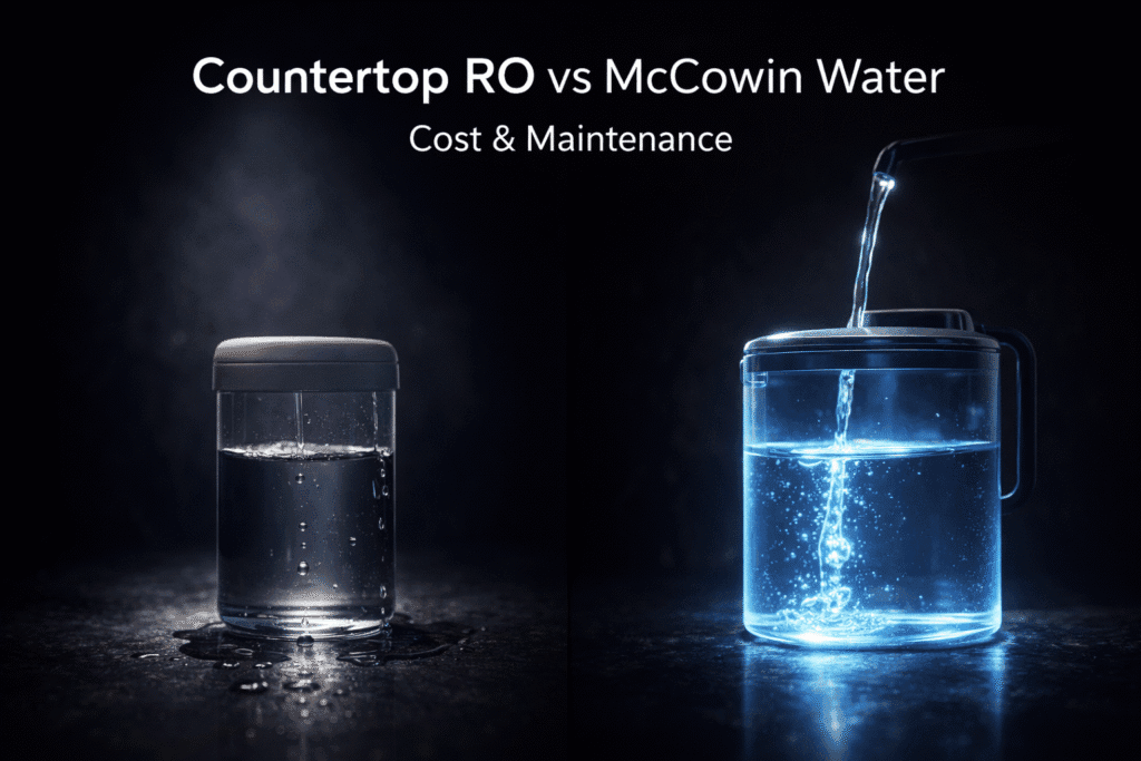 Countertop RO vs McCowin Water
