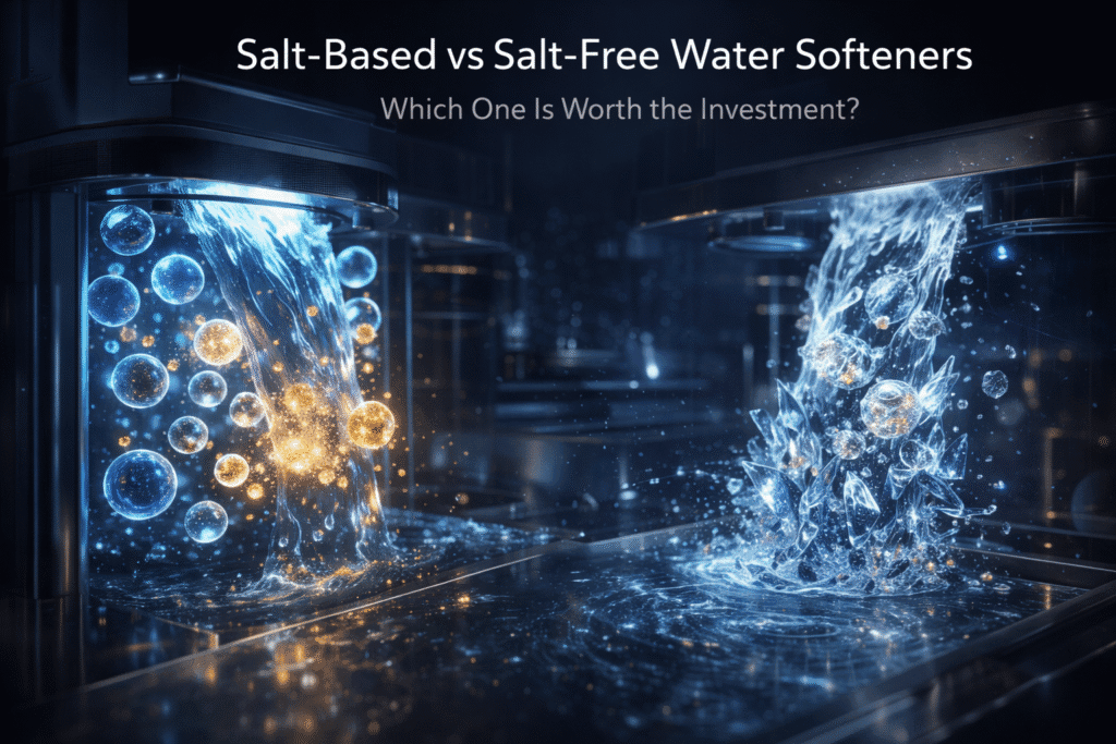 Salt-Based vs Salt-Free Water Softeners