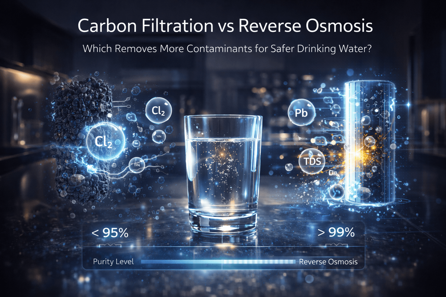 carbon filtration vs reverse osmosis