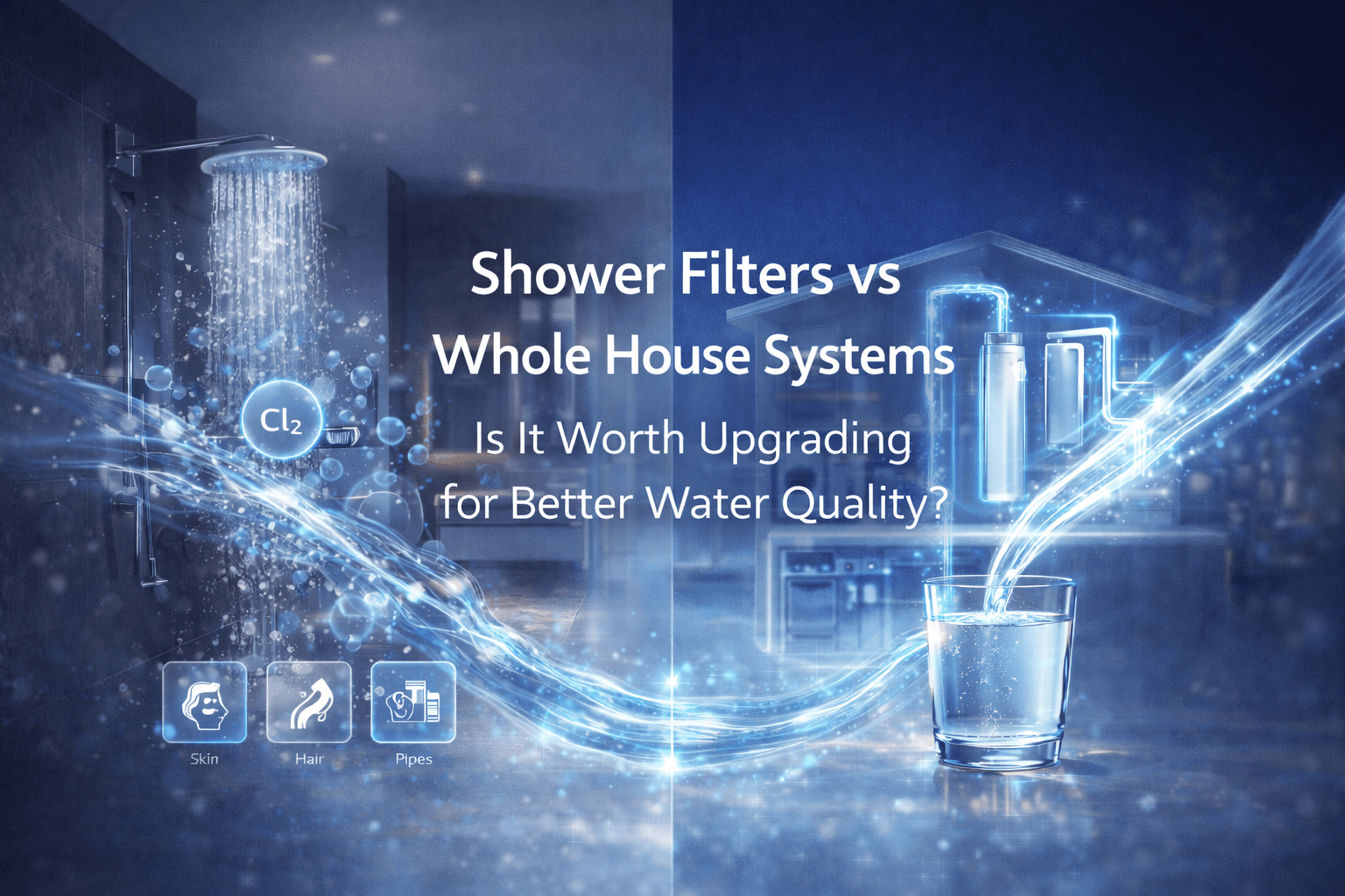 Shower Filters vs Whole House Systems