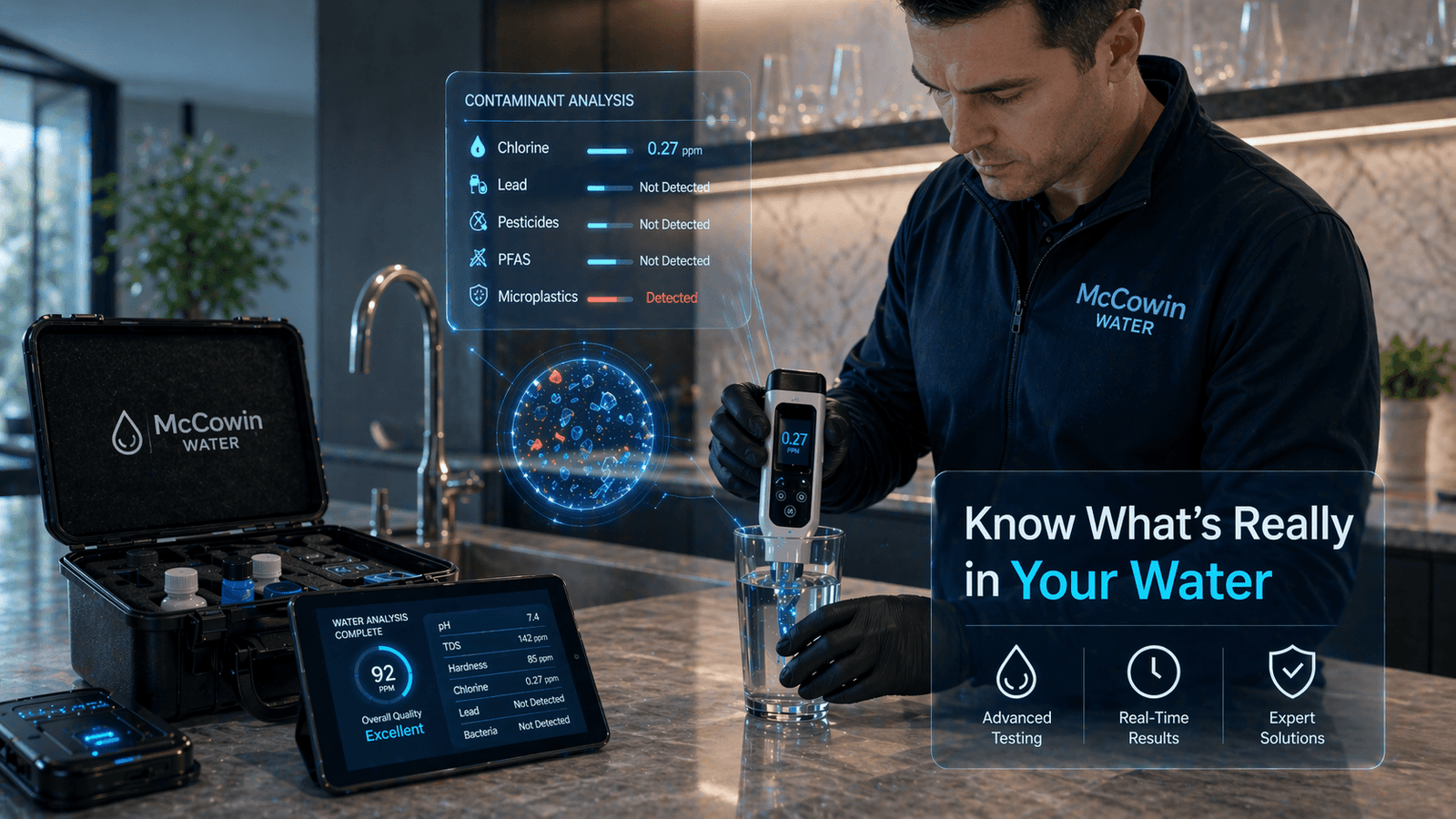 Know what's really in your water with McCowin