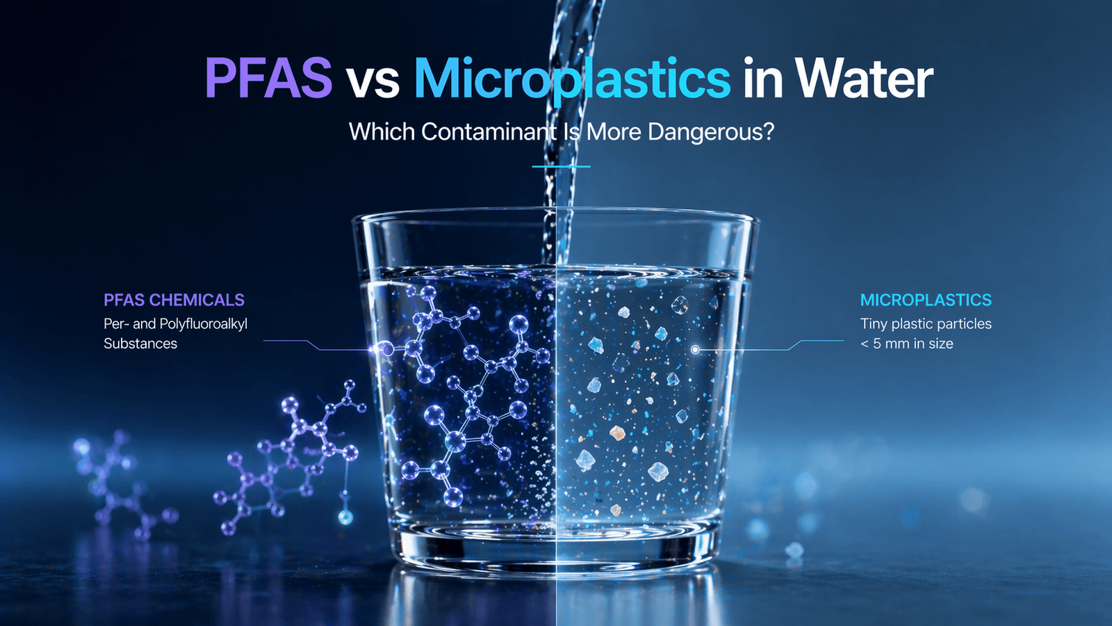 PFAS Vs microplastics