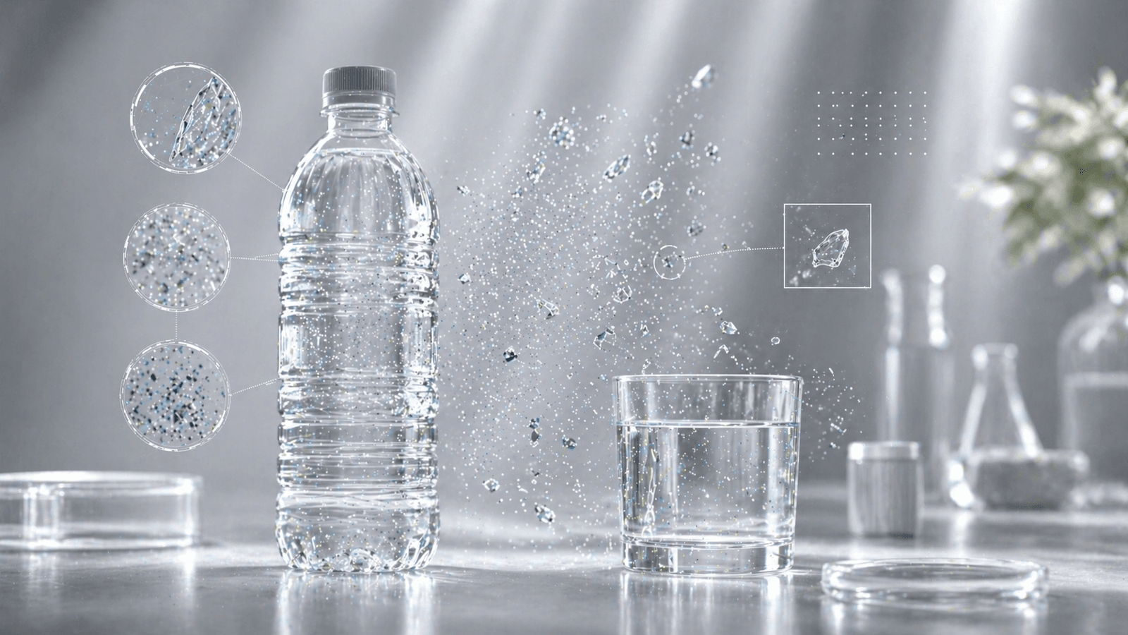 microplastics in bottled water