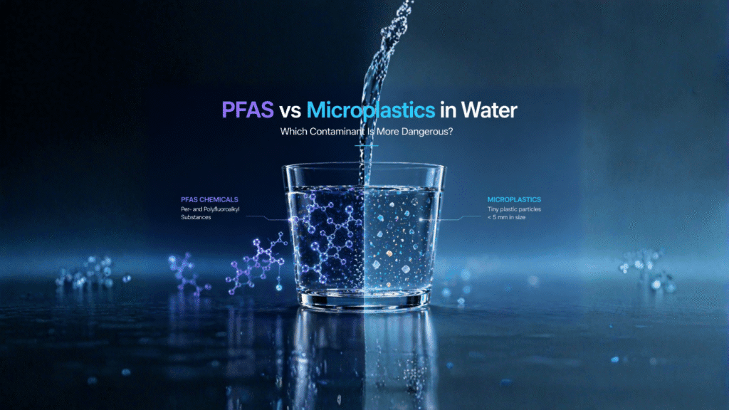 PFAS Vs microplastics