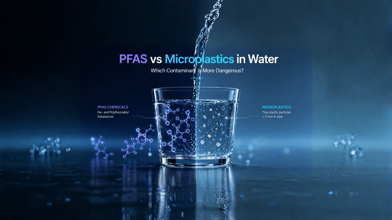 PFAS Vs microplastics