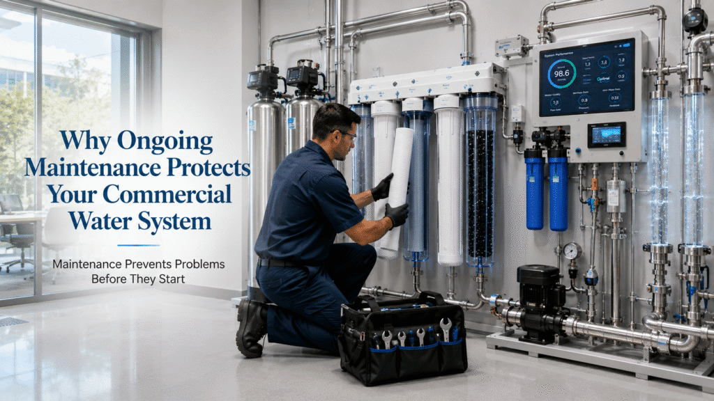 Commercial Water Treatment With Maintenance
