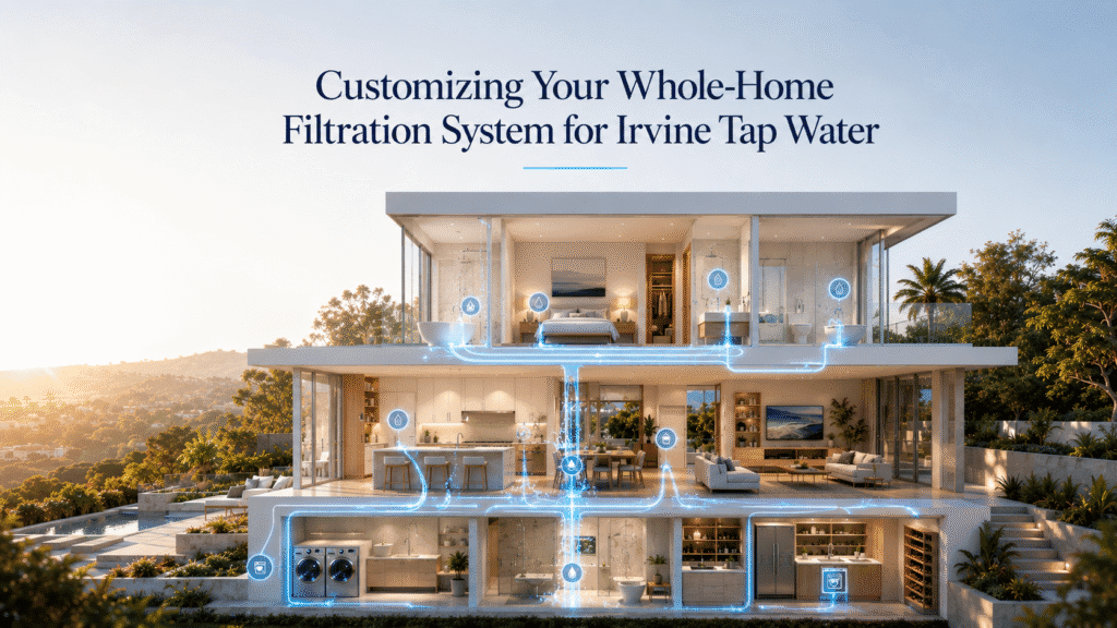 Custom Whole-Home Filtration for Irvine Tap Water