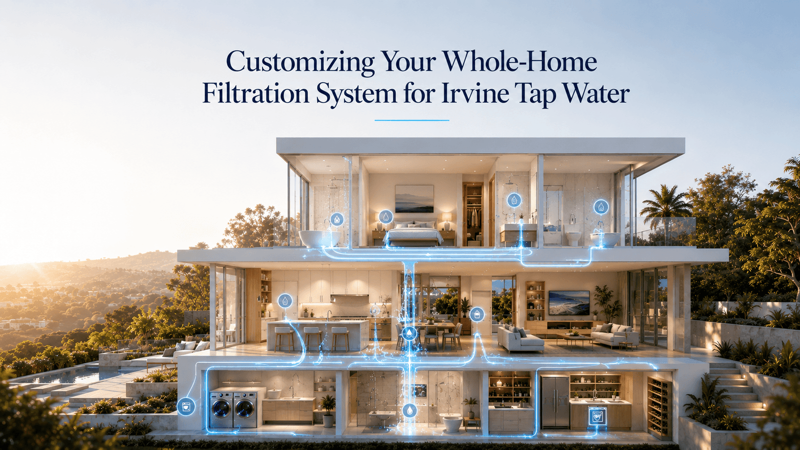 Custom Whole-Home Filtration for Irvine Tap Water