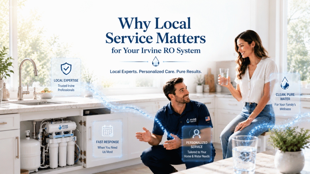 Local Service Benefits for Irvine RO System
