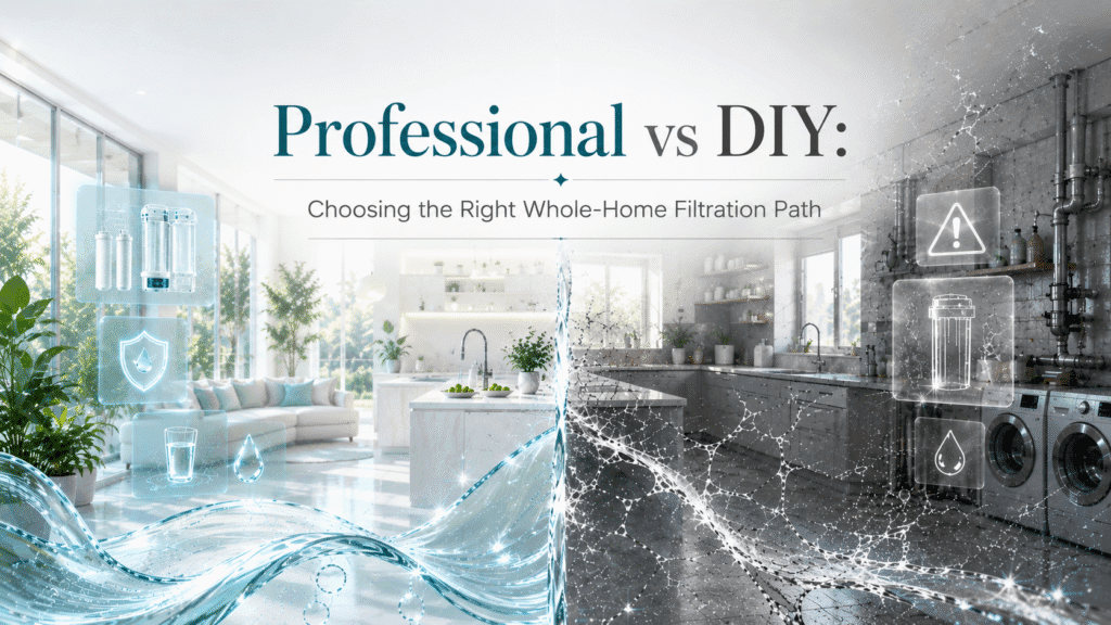 Professional vs DIY Whole-Home Filtration Installation in Irvine
