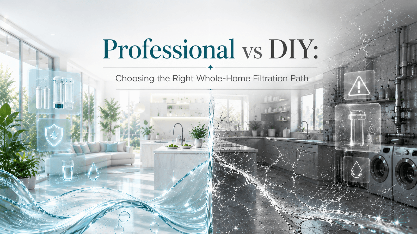 Professional vs DIY Whole-Home Filtration Installation in Irvine