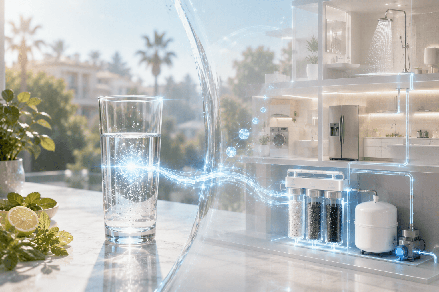 Pure water, clean future