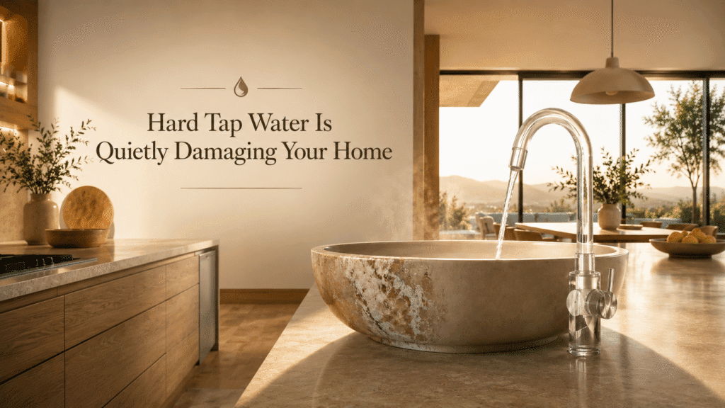 The impact of hard tap water on your home