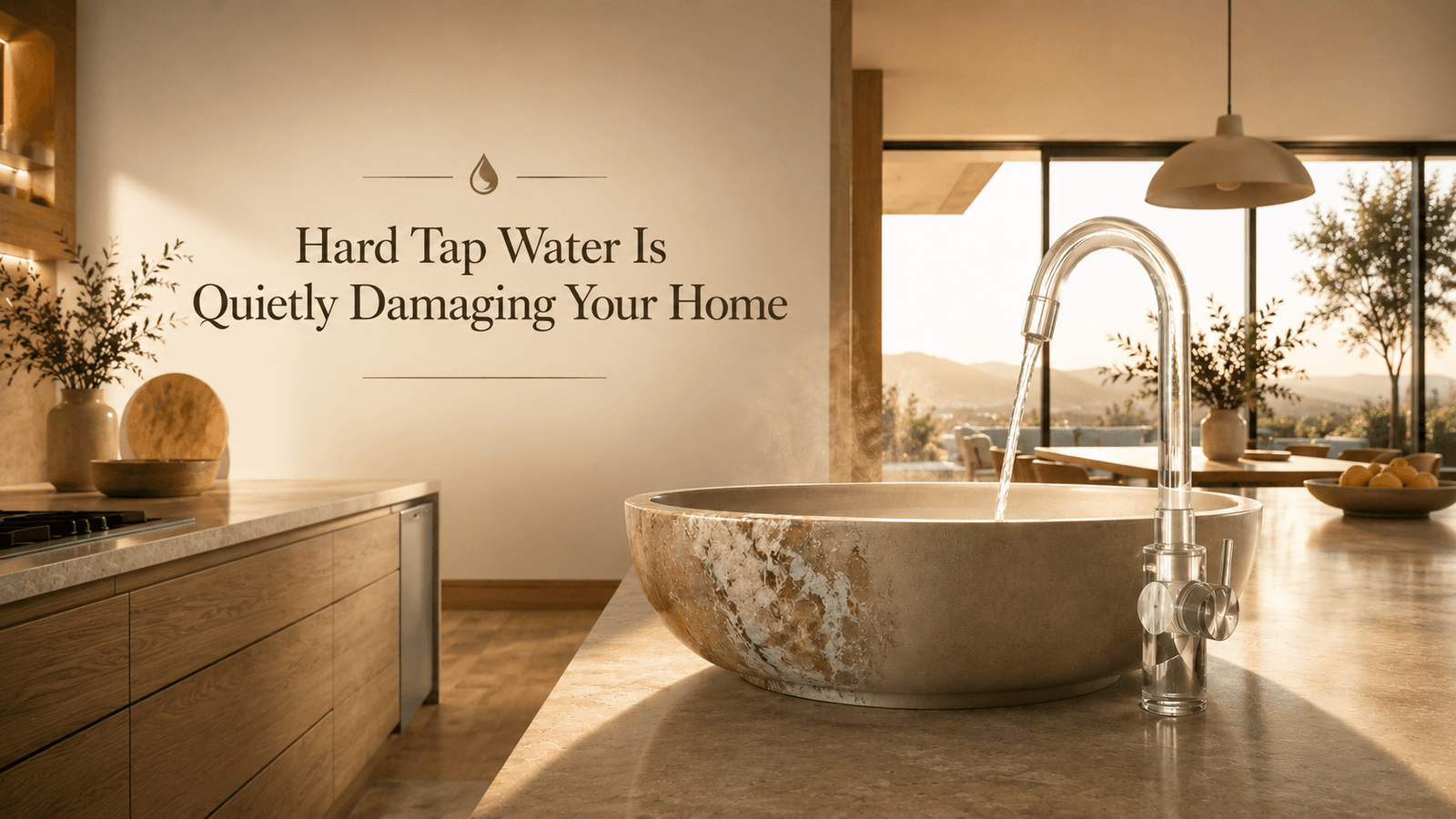 The impact of hard tap water on your home