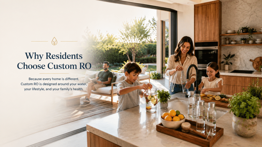 Why Residents Choose Custom RO Systems