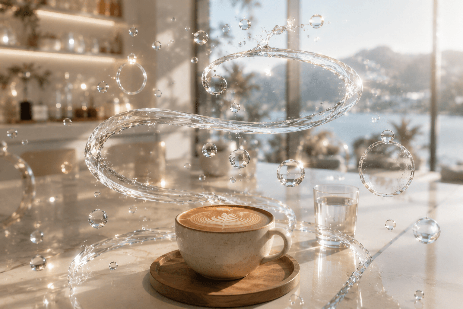espresso machine water filtration
