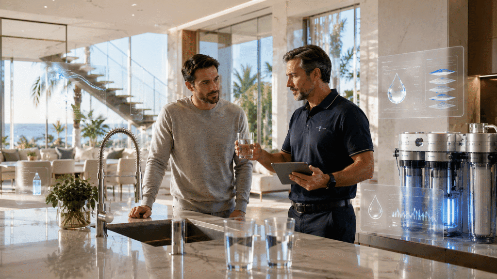 water filter installation in Orange County