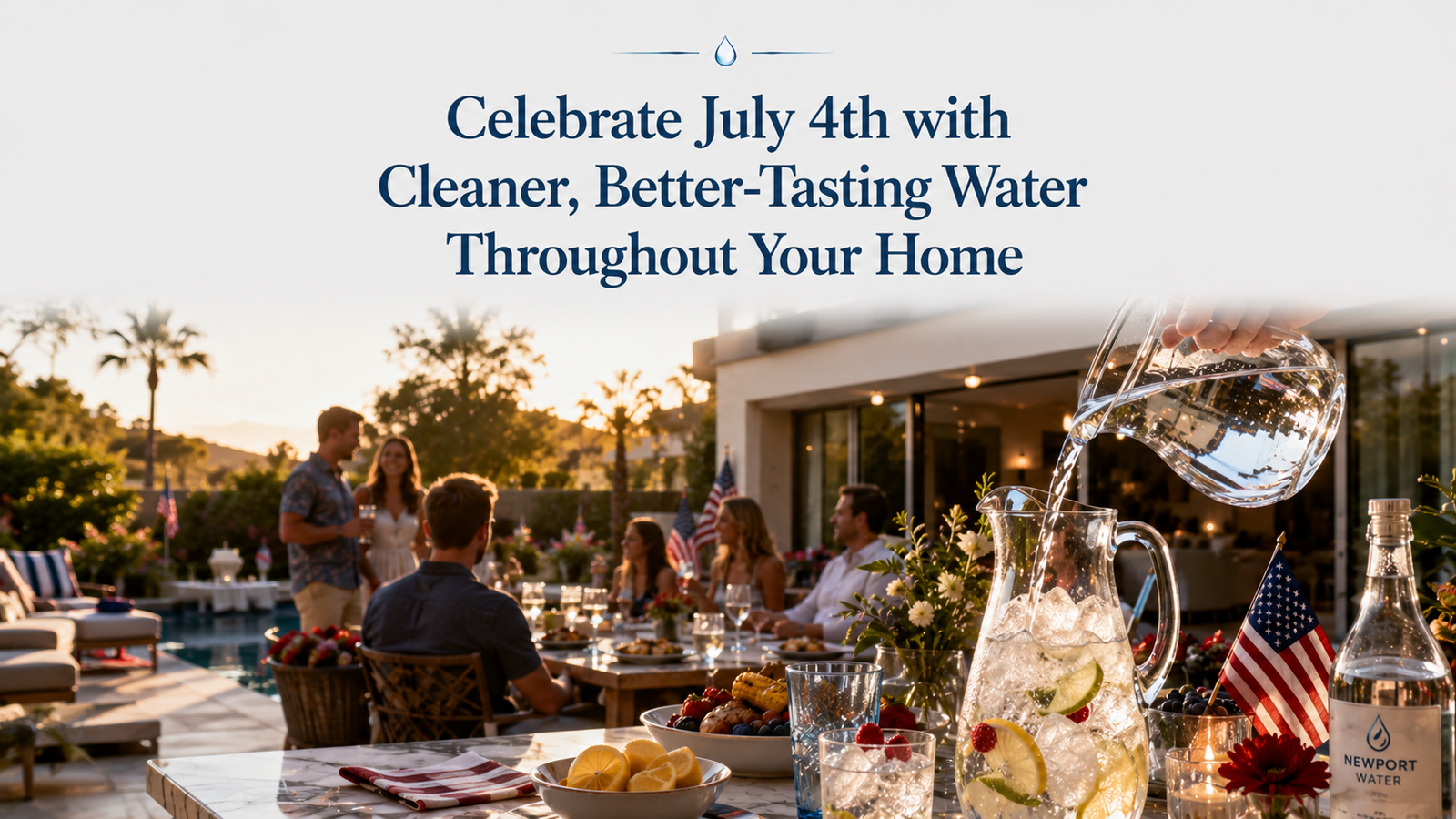 Celebrate with Filtered Water