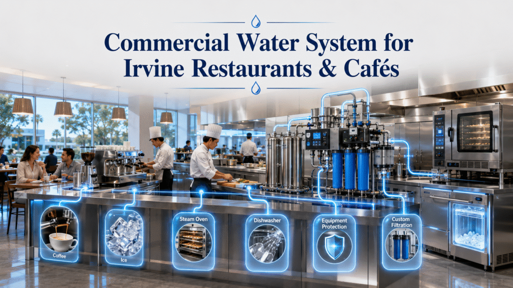 Commercial Water System for Irvine Restaurants & Cafés