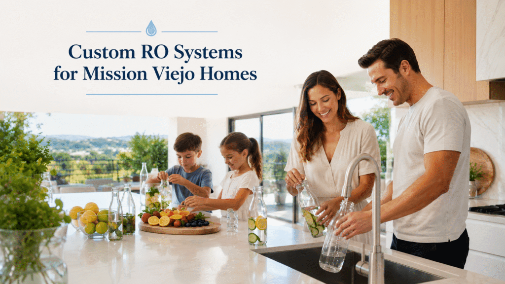 Custom RO System designed for Your Home