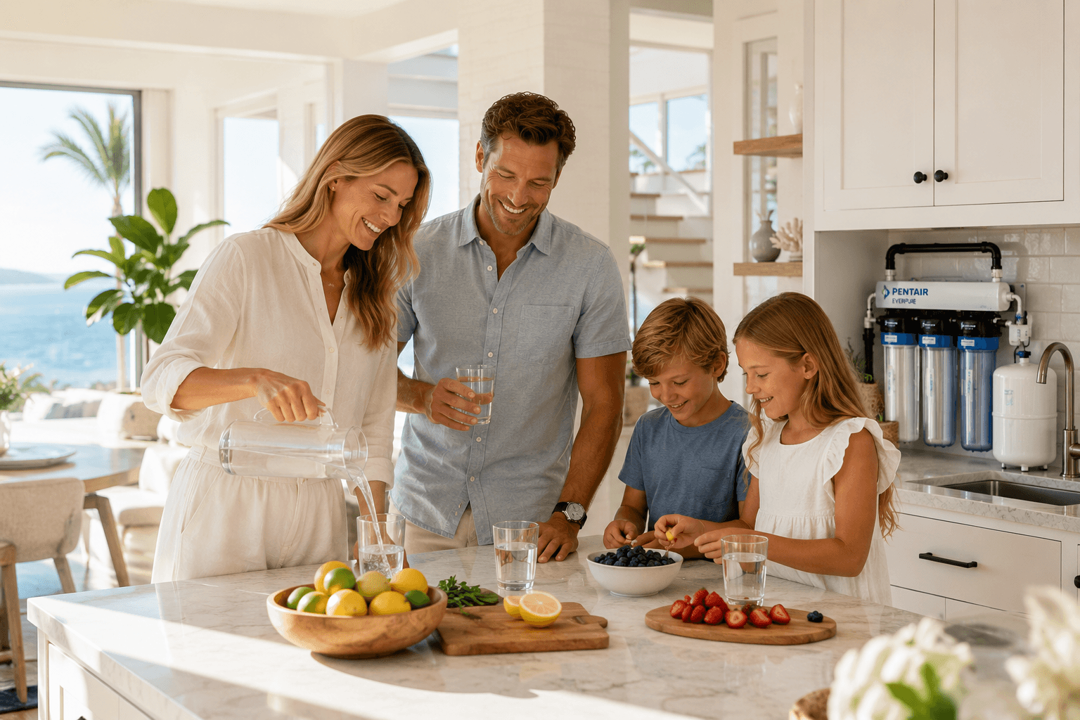 Custom Whole-Home Filtration in Newport Beach