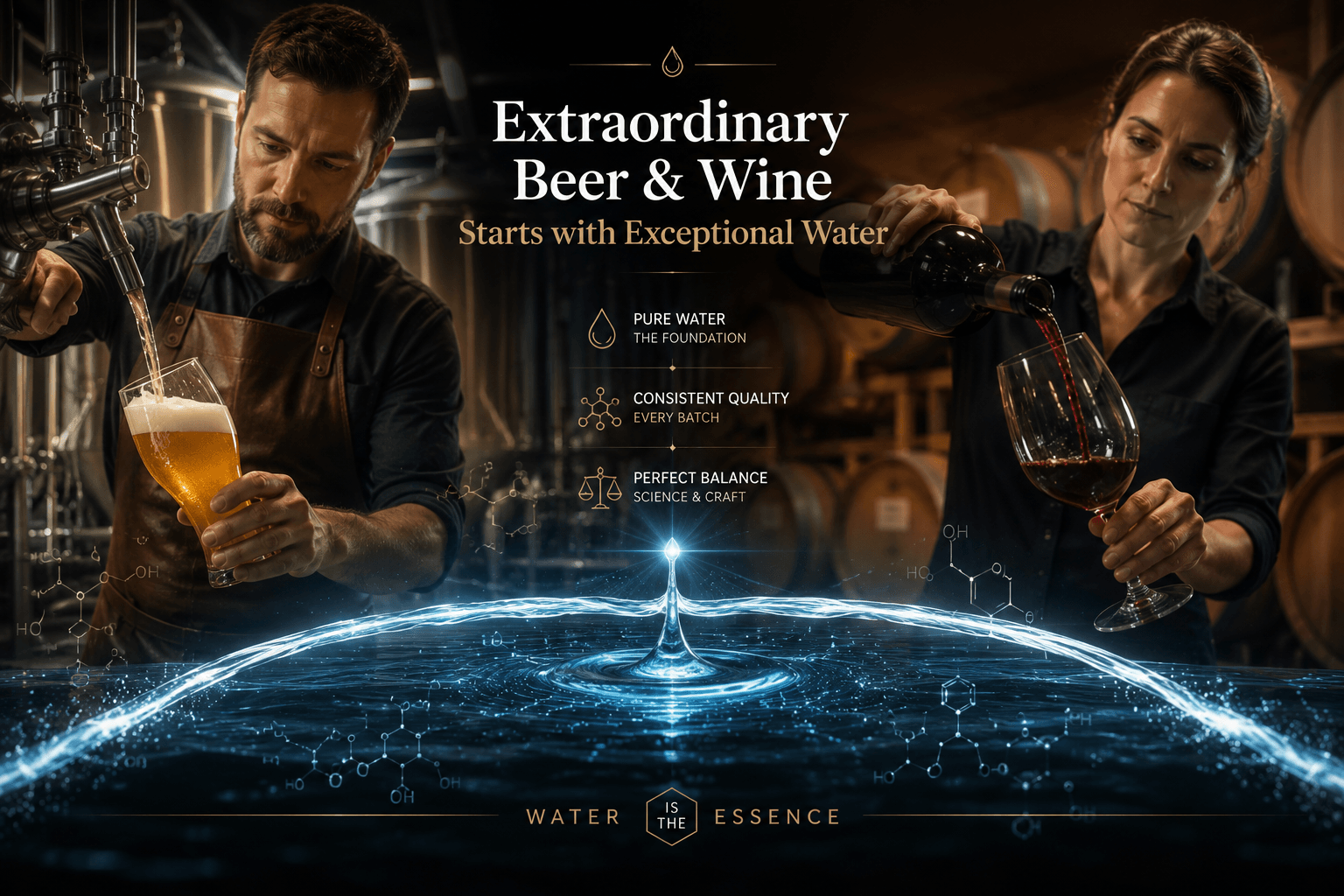 Commercial RO Systems for extraordinary beer and wine origins