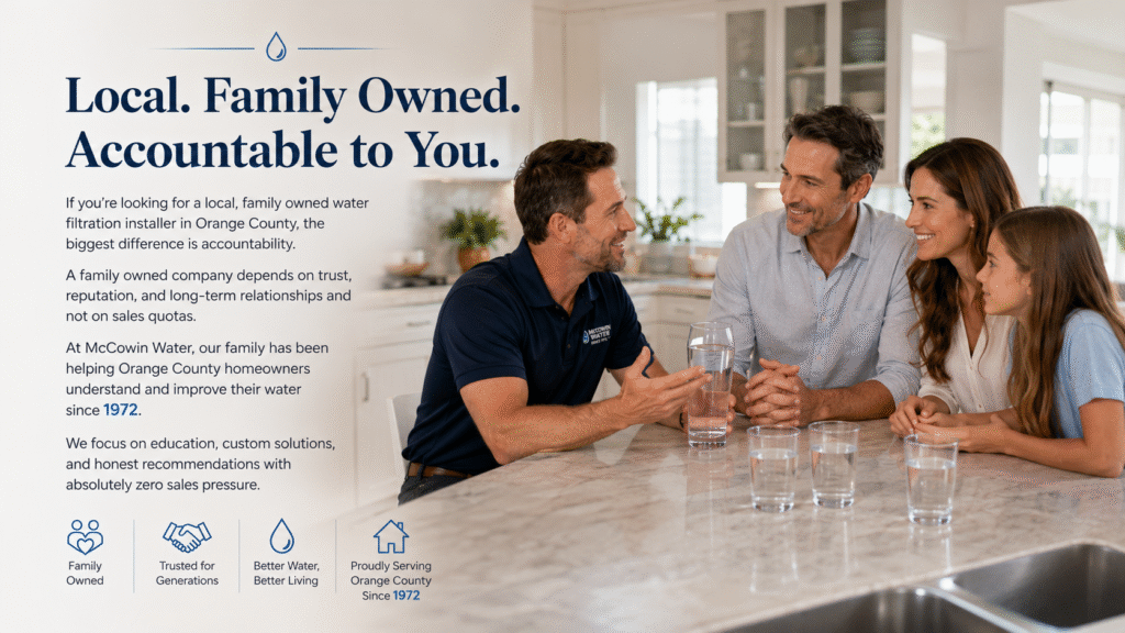 Family Owned Water Filtration Company You Can Trust