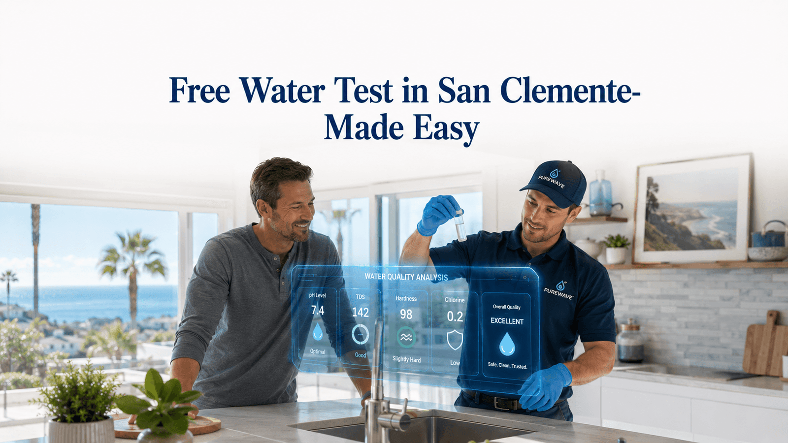 Free In-Home Water Test in San Clemente Made Easy