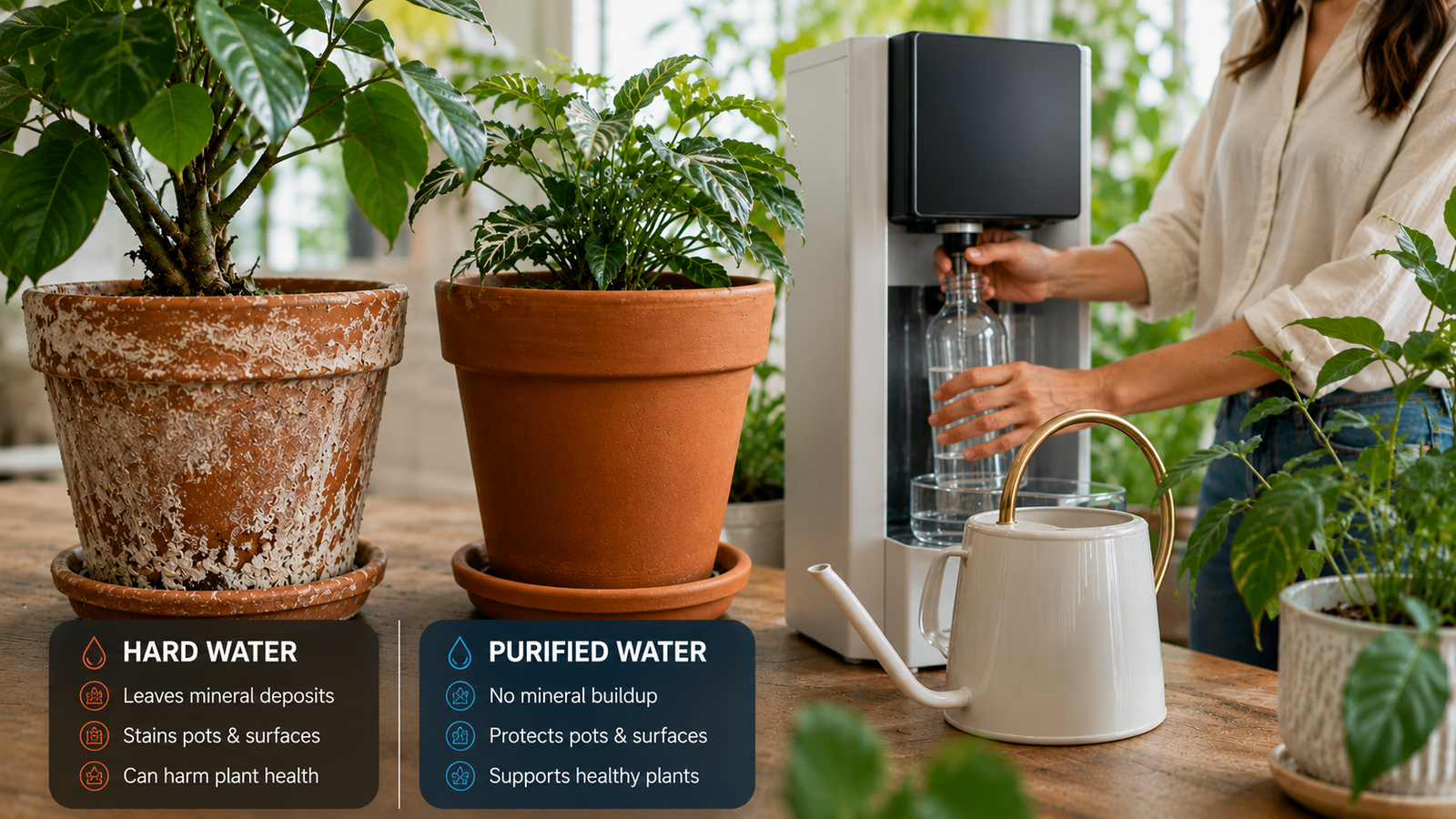 Impact of Clean Water on Your Houseplants