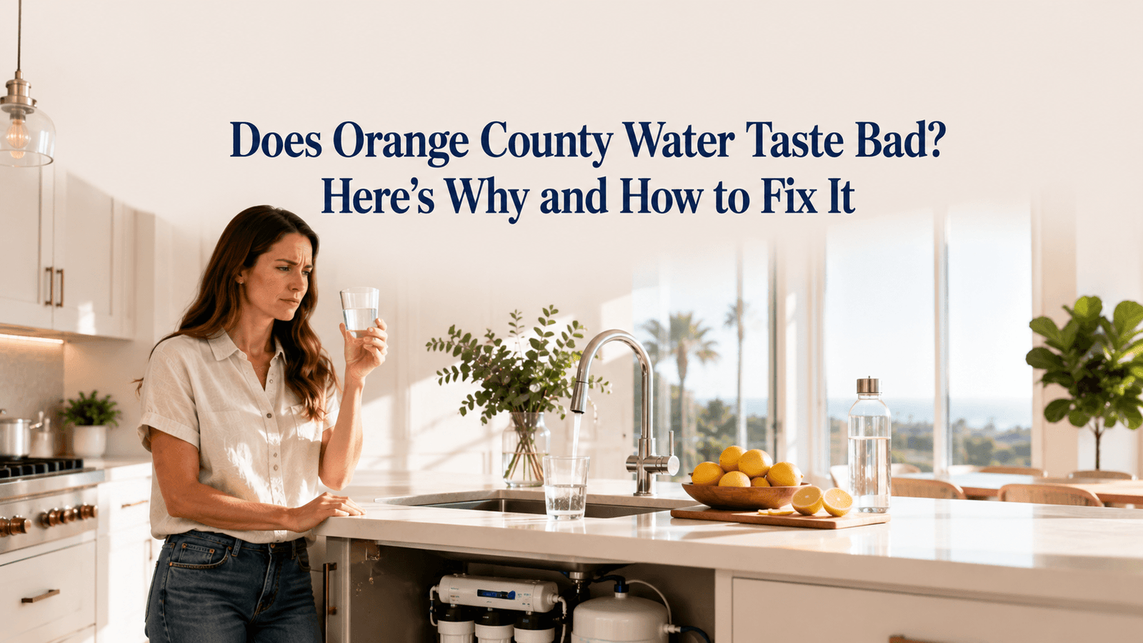 Improve Your Tap Water Taste in Orange County